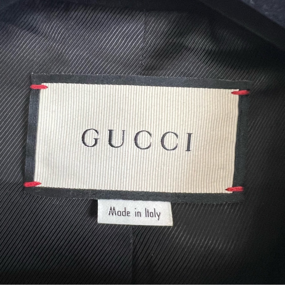 Gucci GG Button Wool Coat - Picture 7 of 15